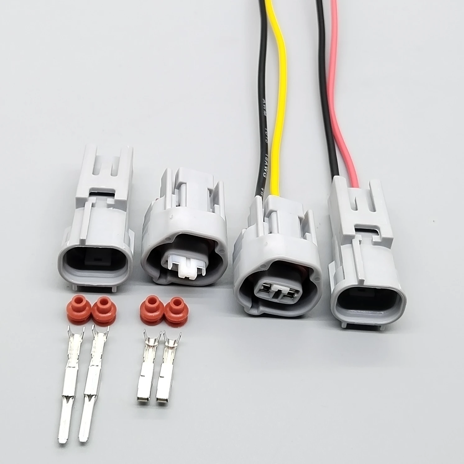 shhworldsea 2 Way 90980-11156 Quick Electronic Plug Wiring Auto AC Assembly Socket For Car 6189-0249 6188-0266 6189-0239