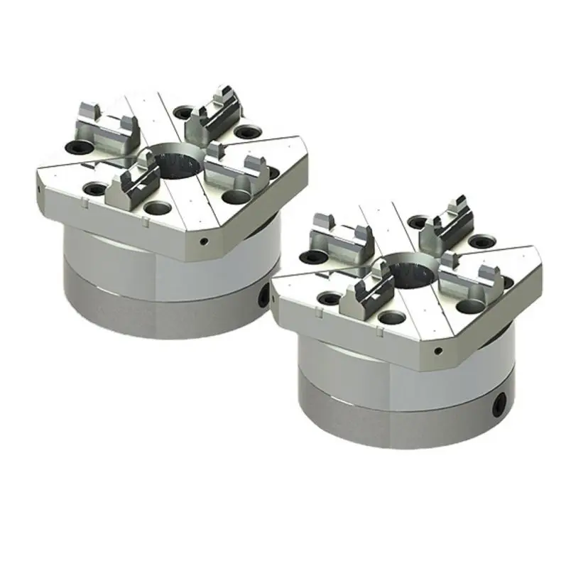 

HPEDM High Performance Pneumatic Collet Chuck Die Steel square 4 Jaw Single Head Pneumatic Chuck for Pipe Clamp Machine