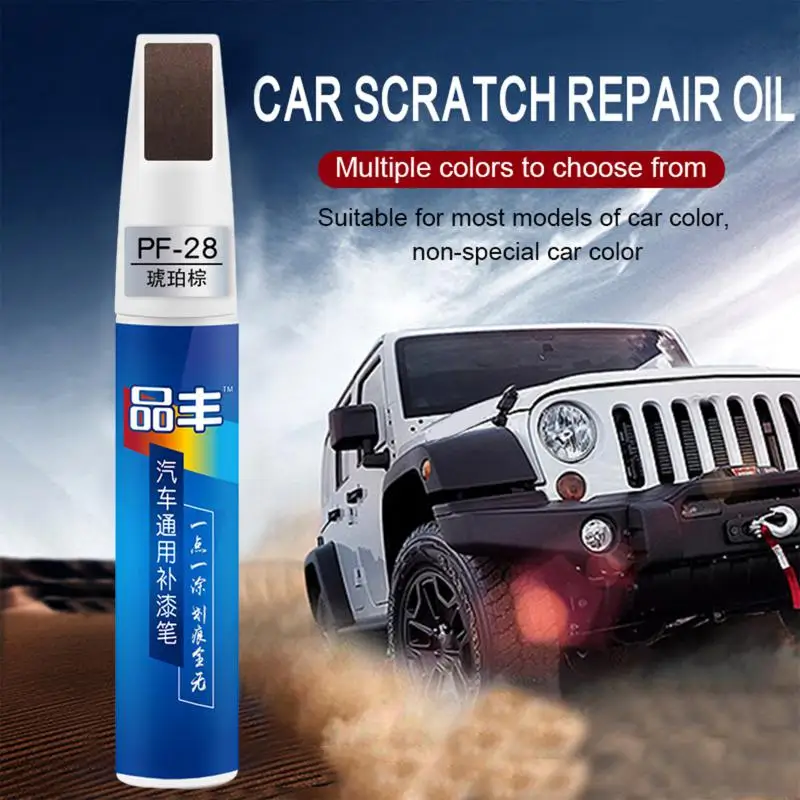 1 pz nero opaco non tossico ritocco penna vernice per Auto universale Auto Scratch Repair Remover Coat Agent Auto Mending Fill Elegance