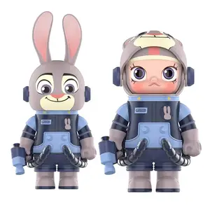Space Mega Molly 100% Zootopia Series Judy Nick Action Figure Collection  Limited Astronaut Collect Model Ornaments Toy Girls Gif - AliExpress