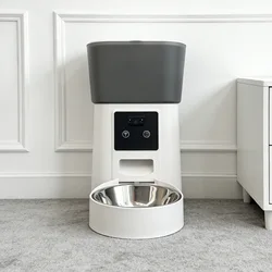 Comedero automático con cámara, voz y temporizador para perros y gatos