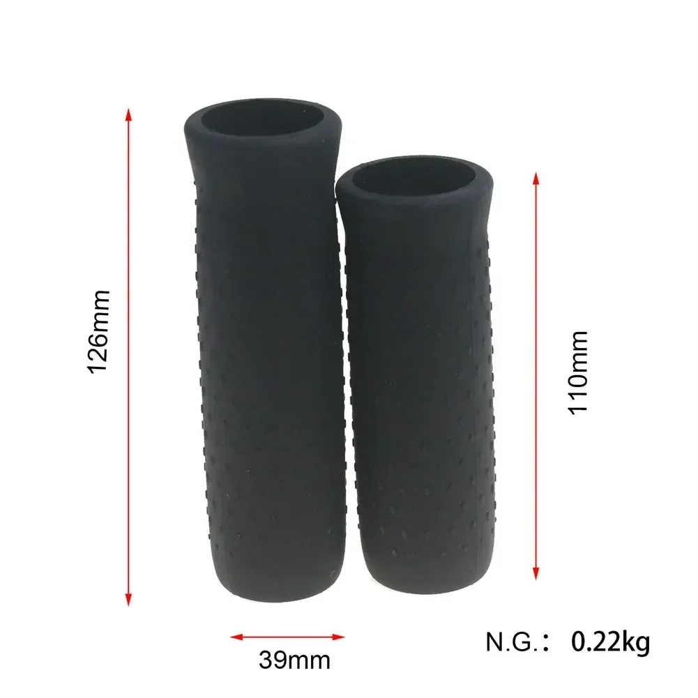 Electric Scooter Silicone Handlebar Grips Bar Cover For Segway-Ninebot MAX G30 Non-slip Handlebar Grip E Scooter Accessories