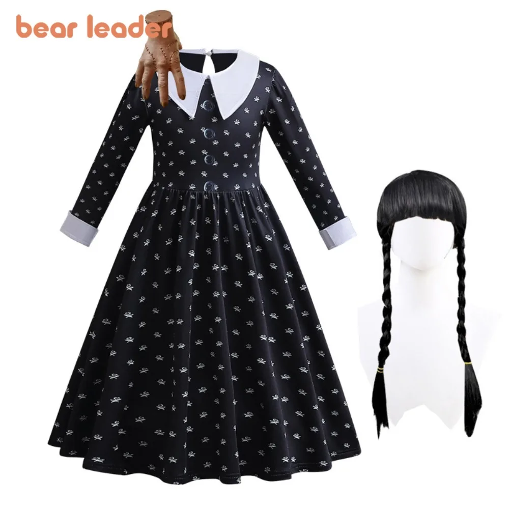 

Лидер медведя, платья для девочек-подростков, новинка 2025 года, платье принцессы для косплея на Хэллоуин, детский костюм, сценический костюм