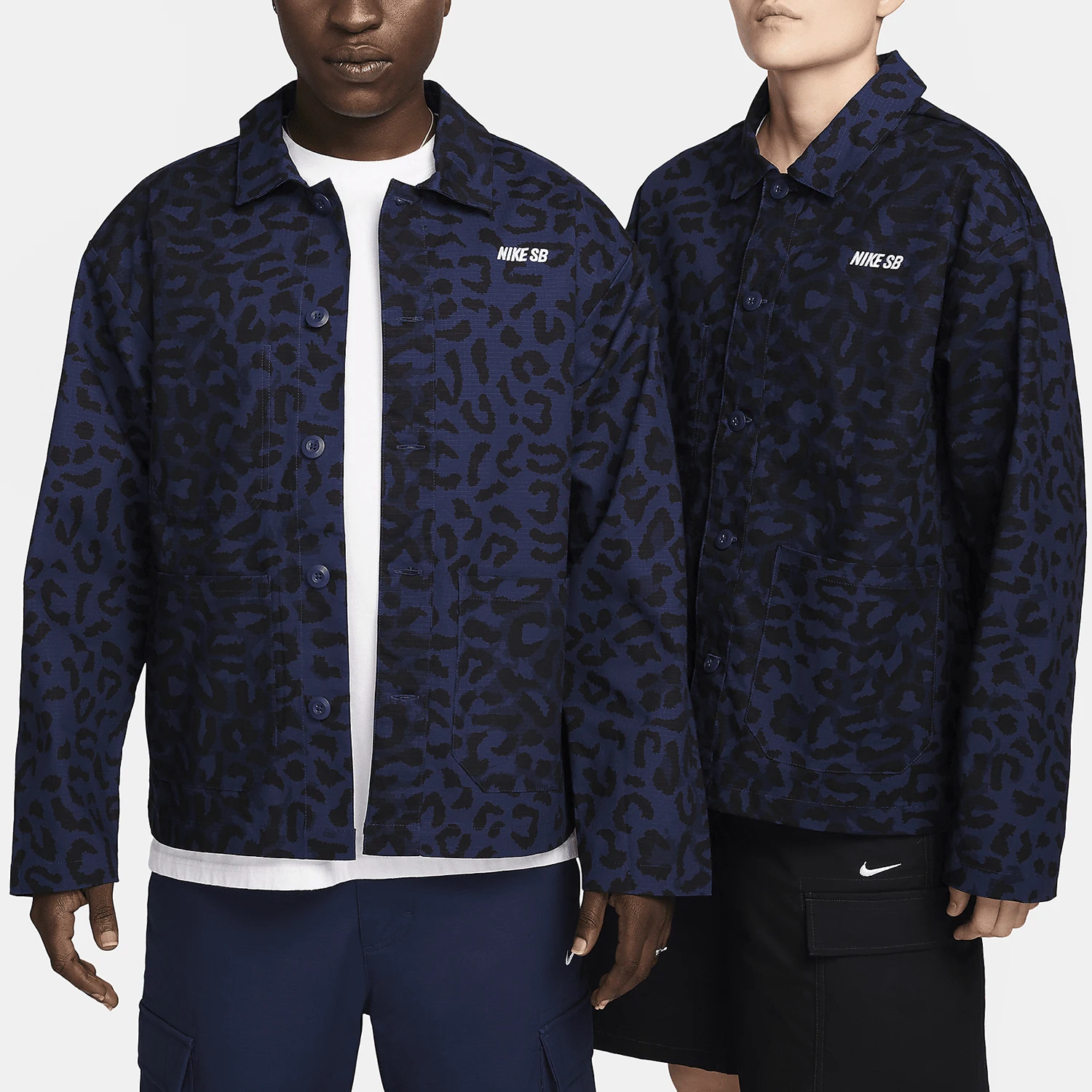 

Nike genuine SB Unisex Printed Skateboard Work Jacket FN2592-410