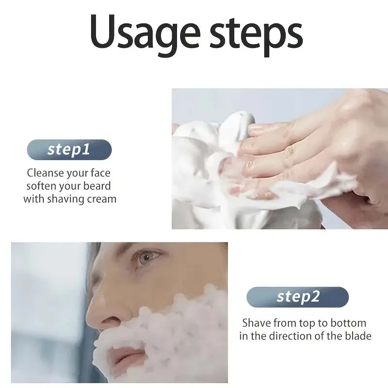 شفرات حلاقة رجالية بمقابض مضادة للانزلاق وشفرات حادة هي هدايا أساسية للاستخدام الشخصي أو للإعطاء للأصدقاء والعائلة