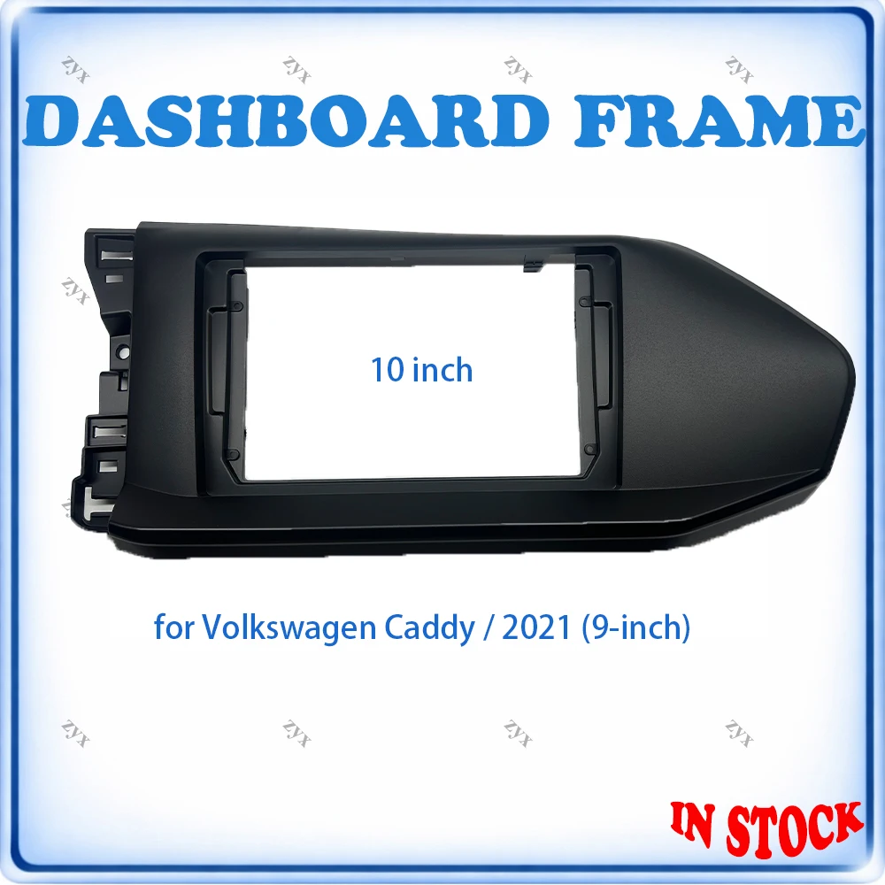 

Car Radio Fascia Frame For VW Caddy 2021 9 inch Stereo Panel Canbus Wiring Harness