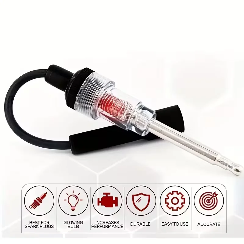 1 Pcs Car Spark Plug Ignition Tester, Metal Material, Diagnostic Tool, Diagnose Engine Ignition Problems!