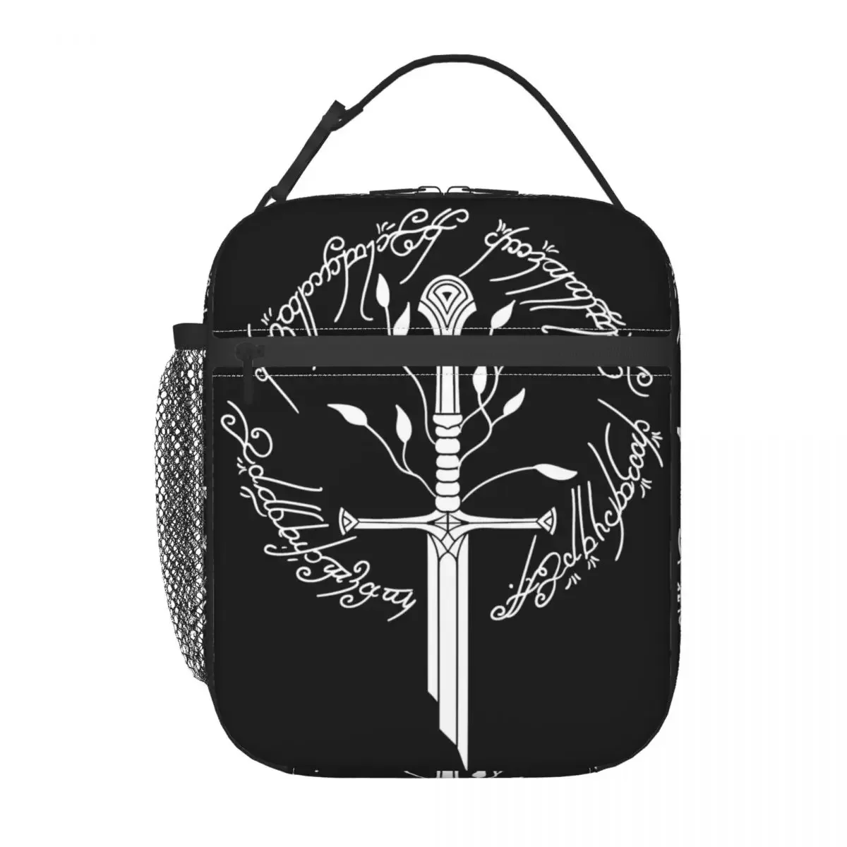 Lord Of The Ring Insulated Lunch Bag Tote Food Handbag