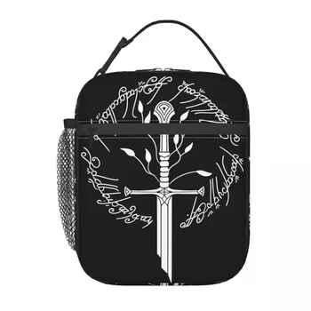 Lord Of The Ring Insulated Lunch Bag Tote Food Handbag