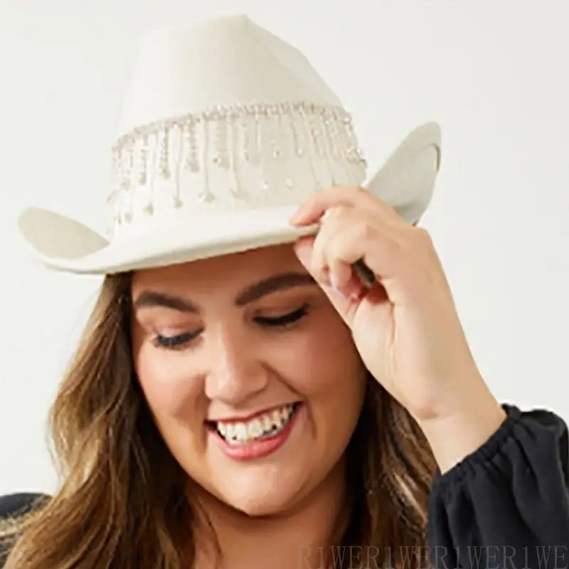 

R1we Потрясающая ковбойская шляпа западная шляпа для детской труси