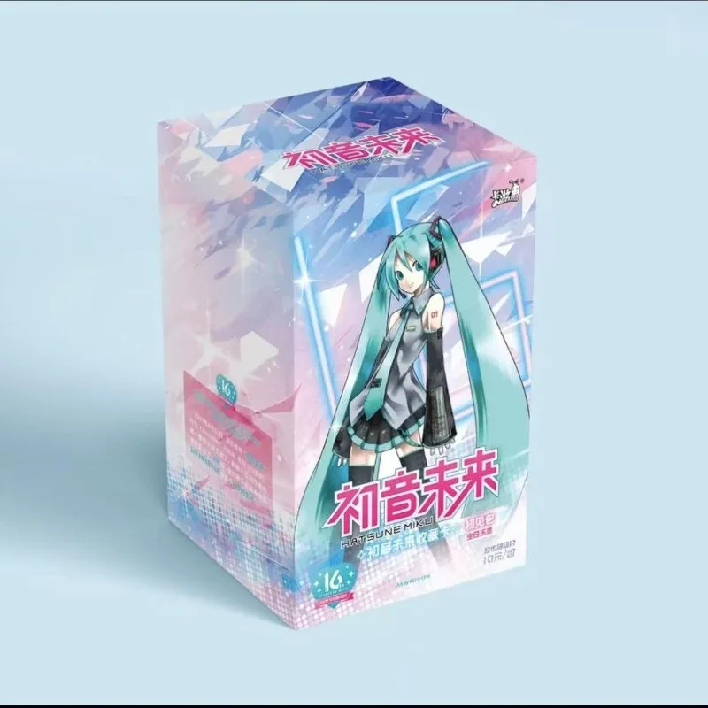

New Genuine Hatsune Miku creative anime kawaii birthday movement first SE/BP card onion girl miku blind box collection card gift