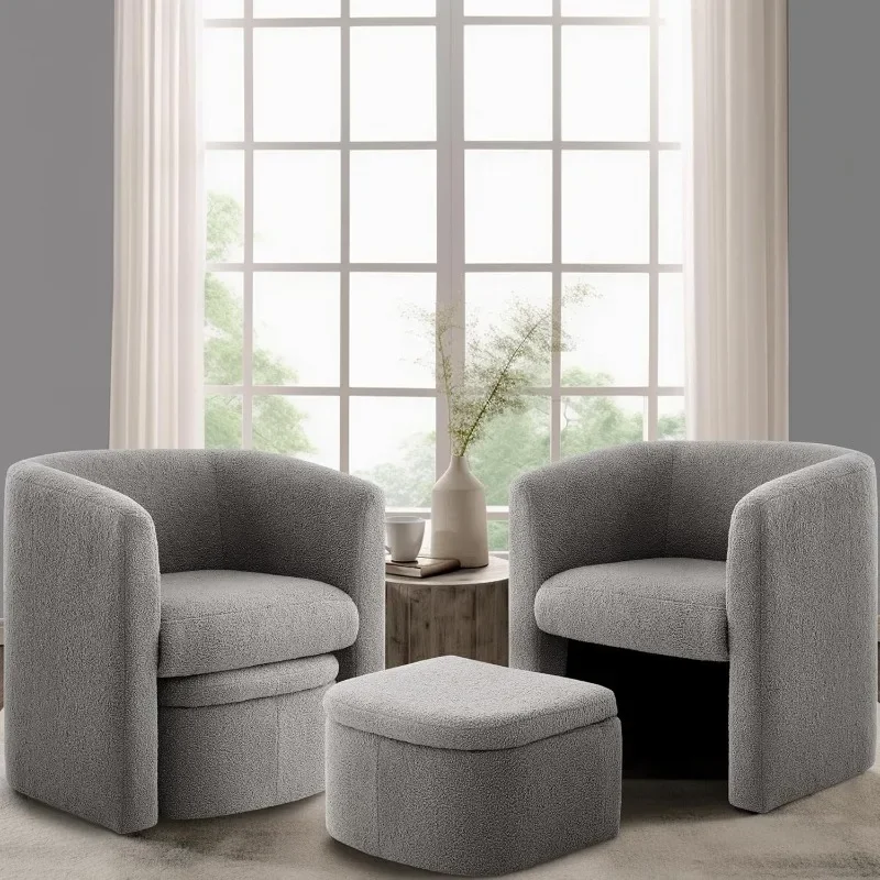 

Living-room-chaise-lounges Experience The Ultimate in Comfort and Relaxation with Armchair with Storage Ottoman