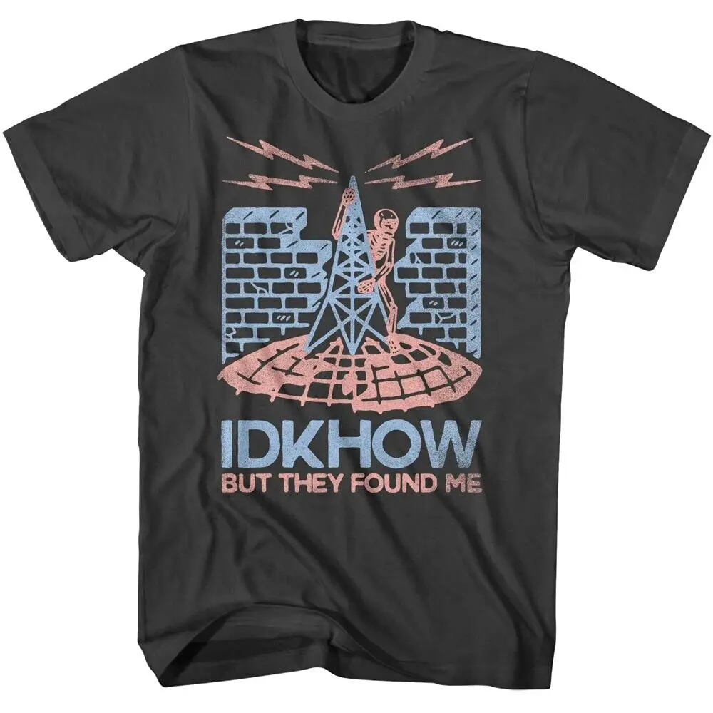 Idkhow Skeleton Radio Tower Men'S T Shirt