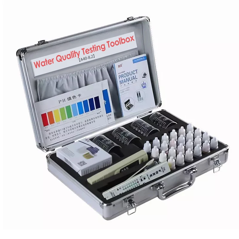 

Top Sale Drinking Water Quality Testing Kit with Reagent and Meter, Drinking Water test Kit for Aquaculture