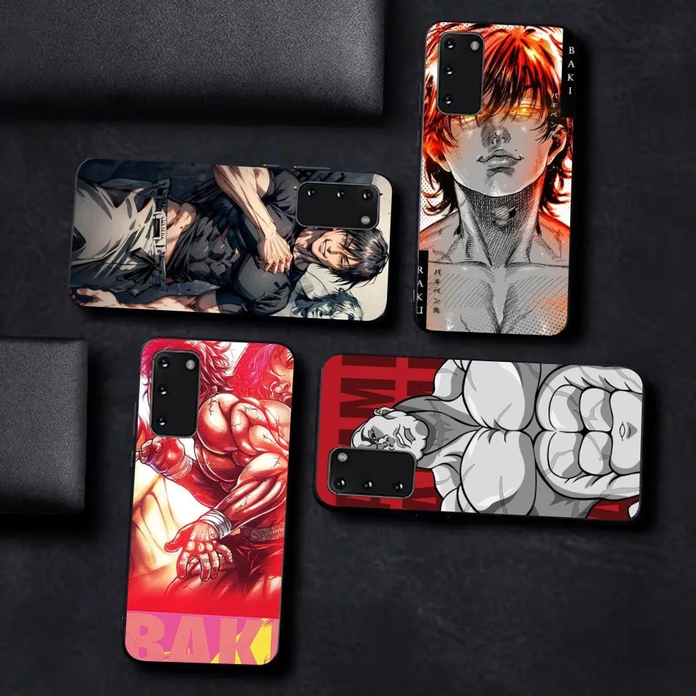 

Hanma baki Grappler Phone Case For Samsung S 9 10 20 21 22 23 30 23plus lite Ultra FE S10lite Fundas