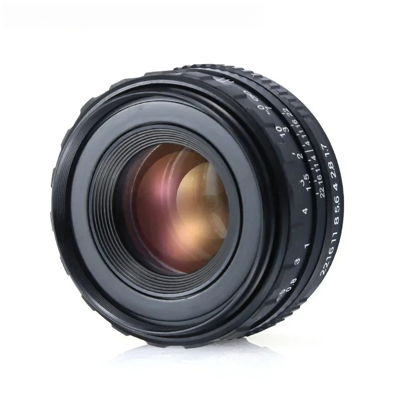 

Camera f50mm/F1.7 (F1.8) Minimum Distance 0.45 Macro Header Large Aperture Fixed Focus Portrait Lens