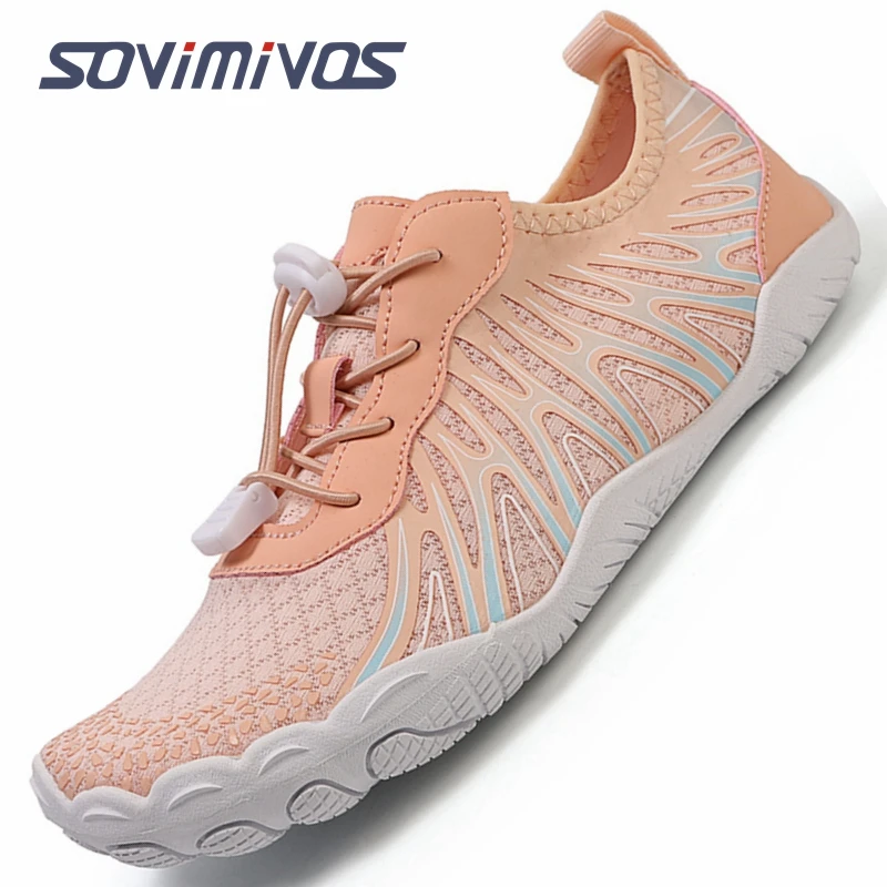 

Barefoot Minimalist Shoes for Women Lightweight Running Slip on | Zero Drop Sole | Wide Toe Box Trail Runner Beach Aqua Socks