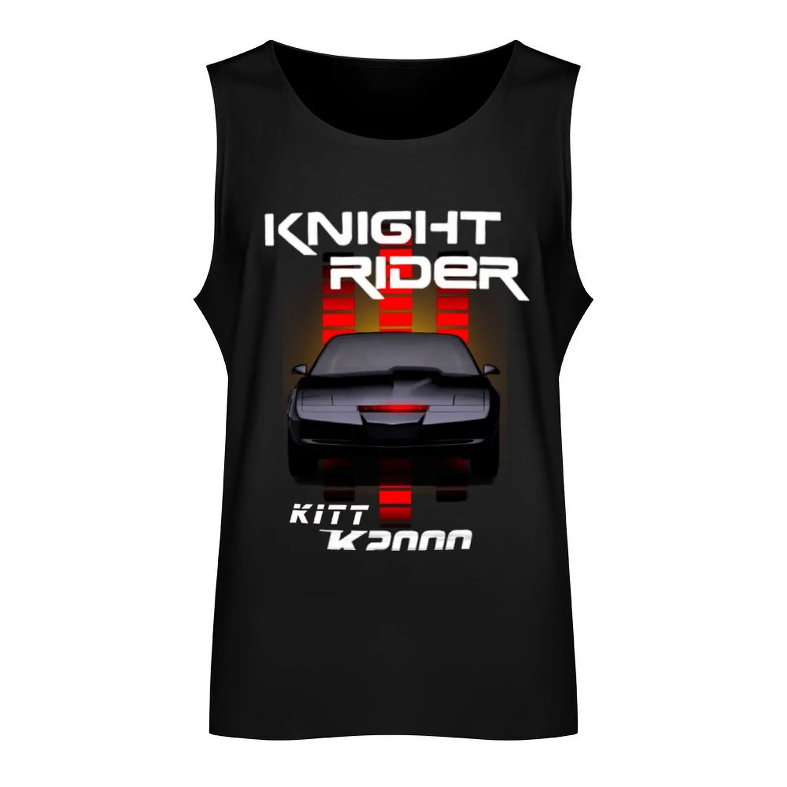 K2000 knight rider Tank Top gym clothing men Short sleeve Men's fitness t-shirt Men's clothes luxury style