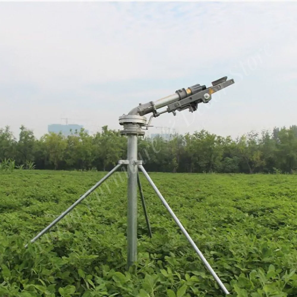 Agricultural Farmland Irrigation System Stand Big Rain Gun Sprinkler
