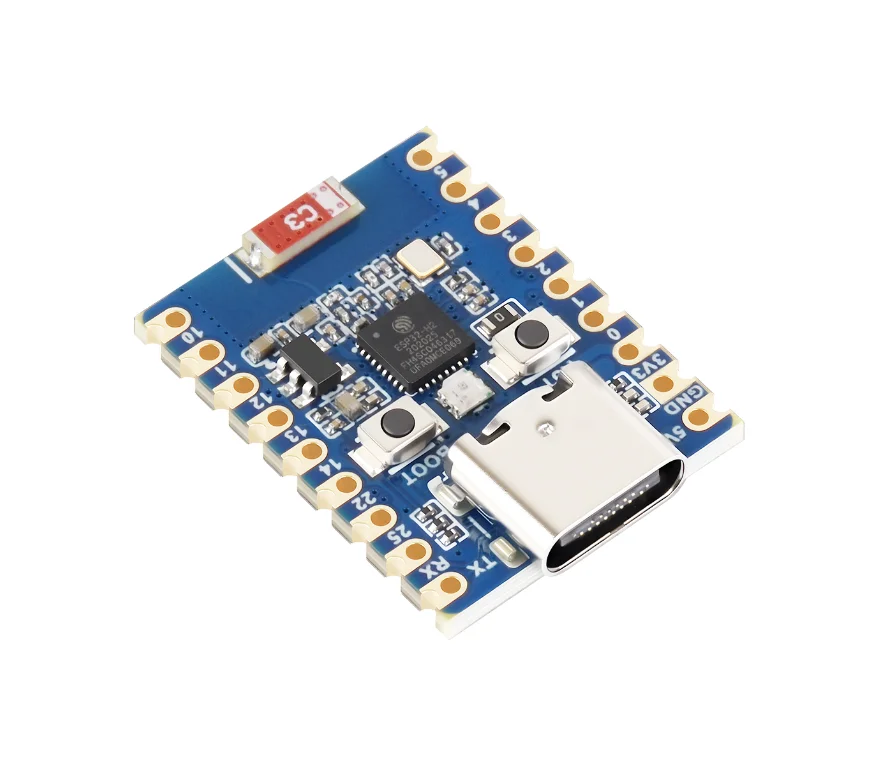 ESP32-H2-Zero RISC-V BLE 5 Zigbee Thread Dev Board، Type-C، 4MB Flash، IoT Mini Controller