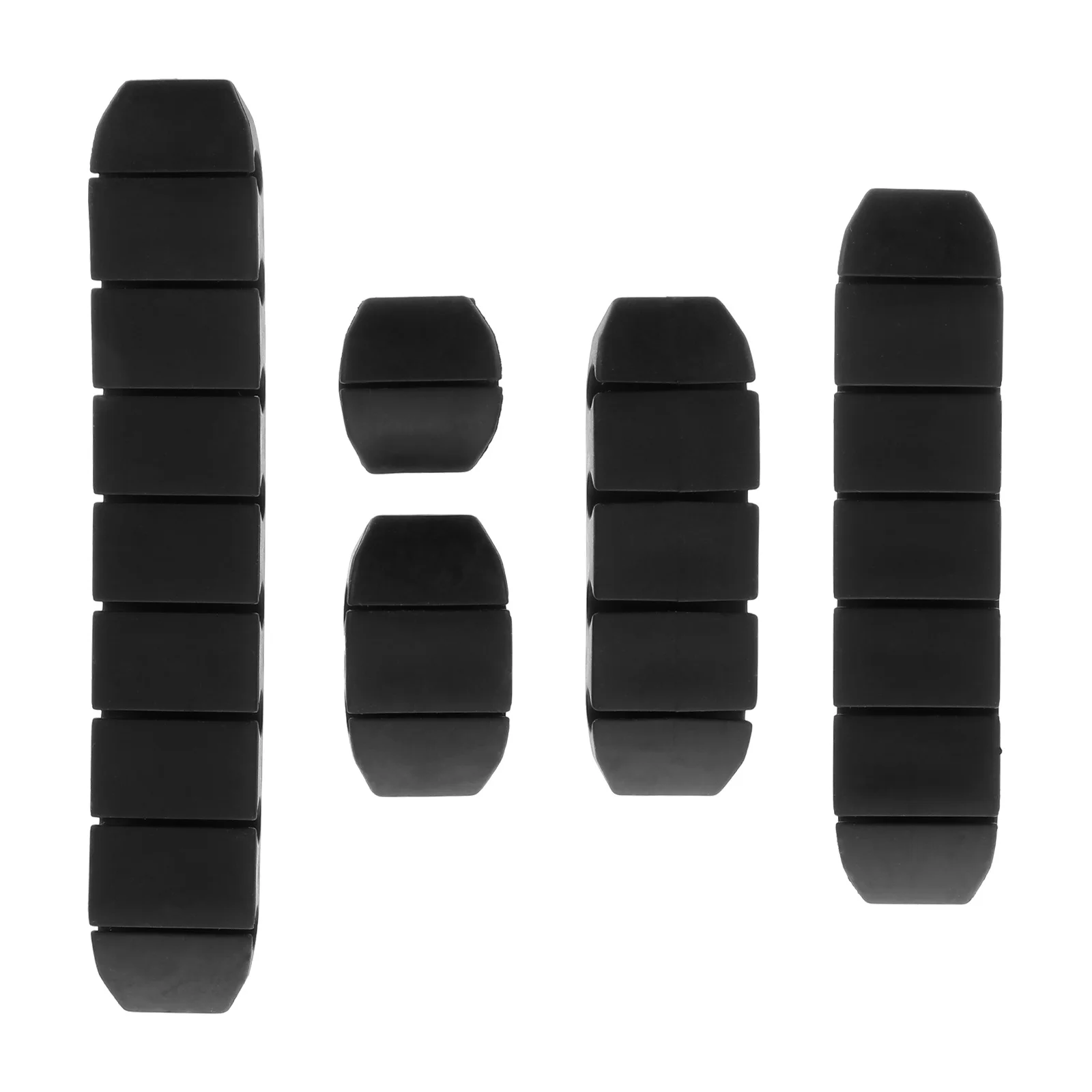 5 Stück Datenkabel-Draht-Clips, Silikon-Kabelhalter, Desktop-Organizer, Fixer für Zuhause, Büro, Kabelmanagement, Silikon-Kabel-Clips