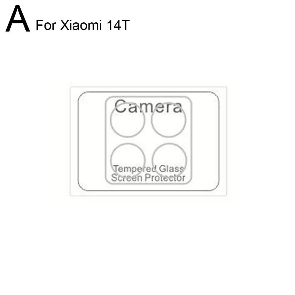   Para Xiaomi 14T/14Tpro 3D HD película templada lente película HD transmitancia antiarañazos Protector de lente antihuellas R2H1