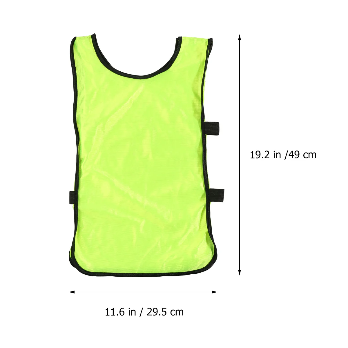 

LABRIMP 6pcs Kids Soccer Vests Mesh Training Pinnies Bulk for Children Outdoor Sports Practice Boys Pine Green
