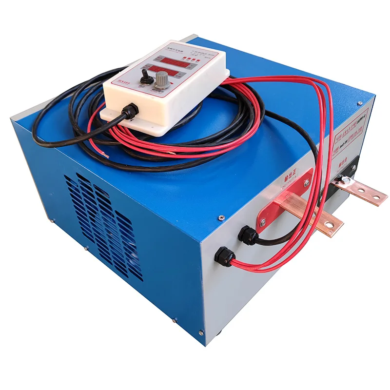 Macchina per placcatura placcata in rame con alimentatore per ossidazione cromata da 12 V 500 A