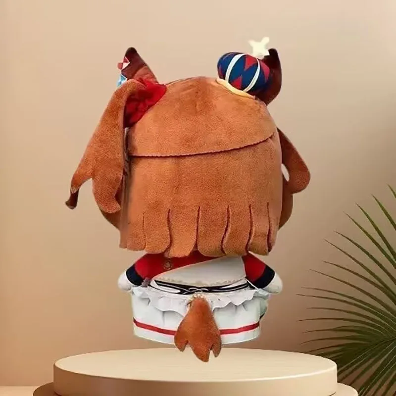 20cm Anime Aston Machan Plüschpuppe Weiche Geburtstags-Raumdekoration Machan Aston Handgefertigte Stoffpuppen Spielzeug für Fans Weihnachtsgeschenk Kissen – Detail 1