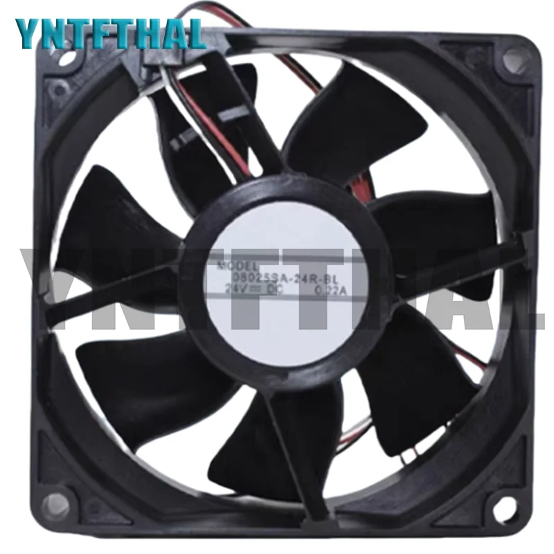 

New 08025SA-24R-BL 24V 0.22A 3-Wire Cooling Fan