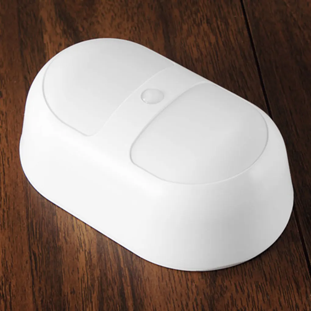 Белый широкий спектр применения Настенный светильник с датчиком для нескольких настройков Датчик автоматического движения Желтый свет 0,7 Вт