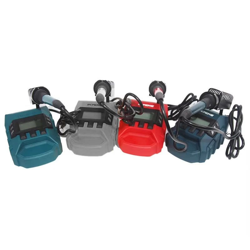 

Паяльник с быстрым нагревом 60 Вт, замена для аккумуляторов DeWalt/Makita/Milwaukee/Bosch 18 В, с интерфейсами USB и Type-C для DIY-проектов.