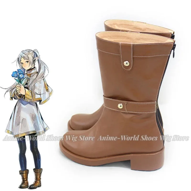 Frier: além do fim da jornada Sousou no Frieren Frieren Sapatos de cosplay