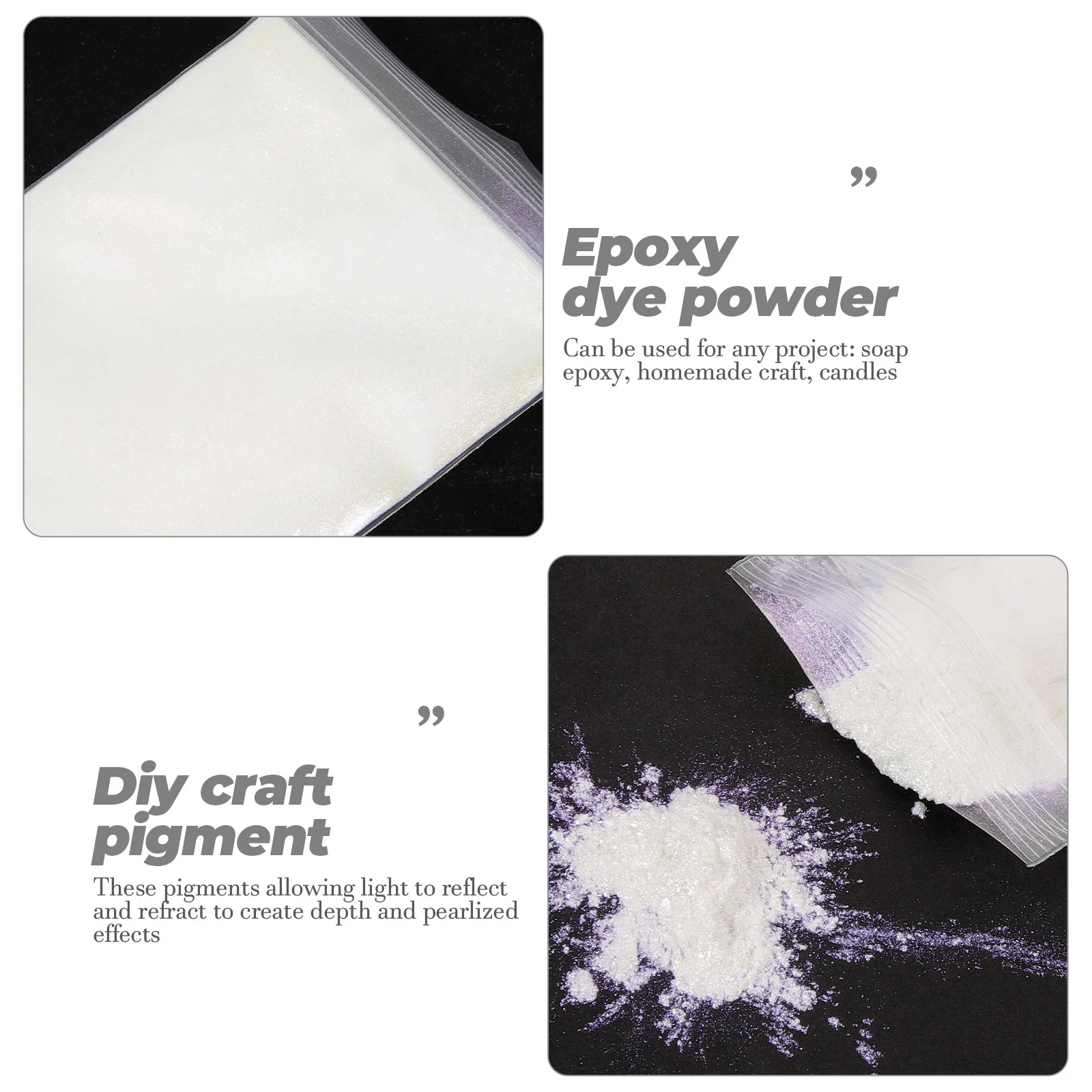 

1 Bag Epoxy Resin Dye Pigment Powder Natural Chameleon Diamond Powder for DIY Craft Pearlescent Shimmering Pigment