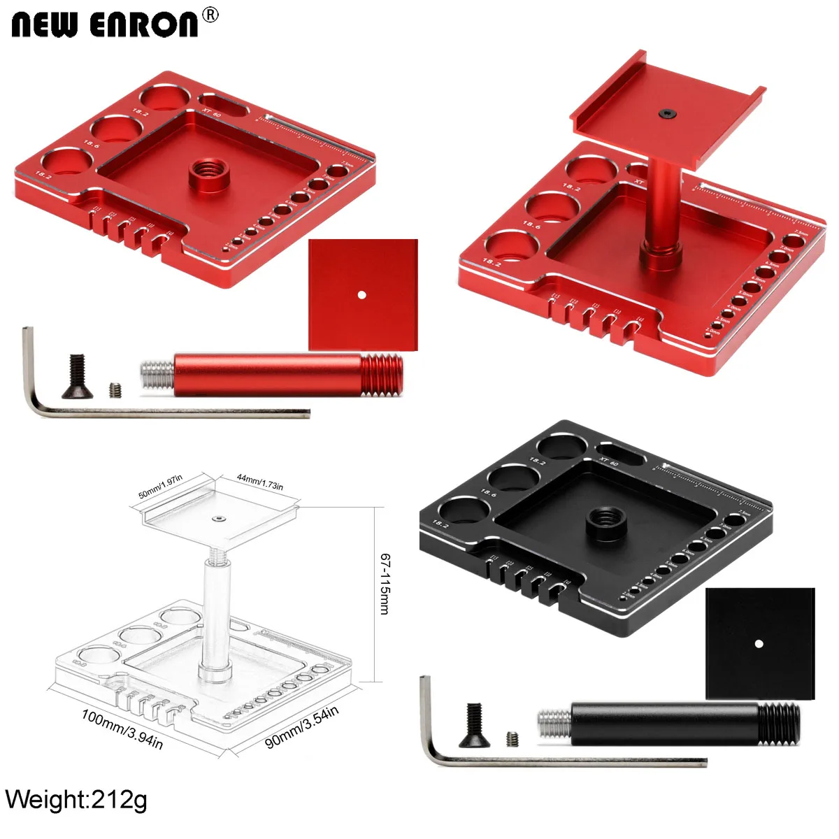 Rotation Repair Station Work Stand For 1/16 1/18 1/24 Mini Scale brands RC trucks crawler buggies ACCOSSORIES