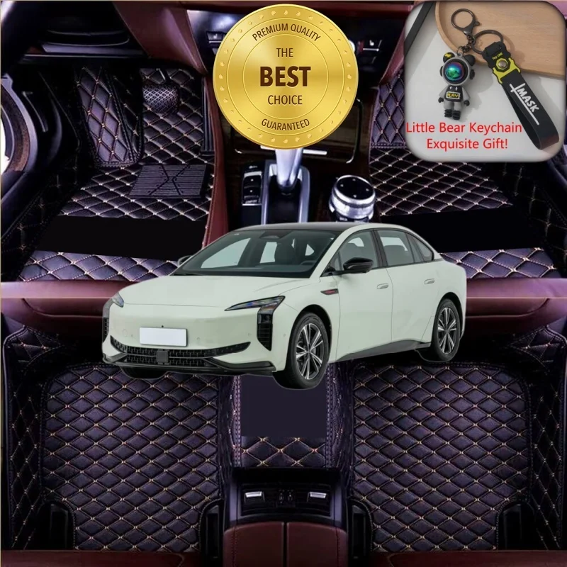 

Customized Fit for Hongqi EH7 Car Floor Mats Car Accessories Tailored Waterproof Auto Carpet Liner Mats Left/Right-hand Drive