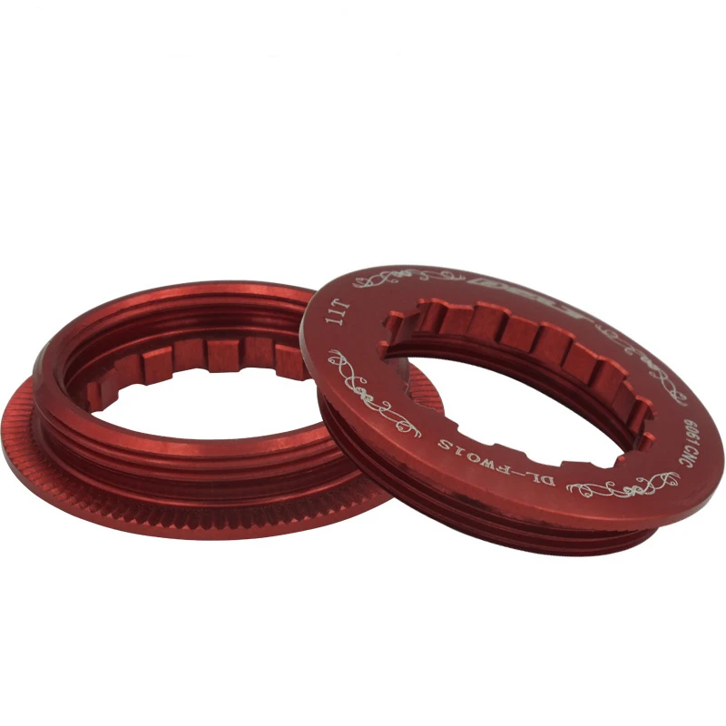 

2pcs 8/9/10 Speed MTB ROAD Bike Bicycles Cassette Card Flywheel Side Cove 11T Transmission Bolts Alloy Nuts Cap Paths