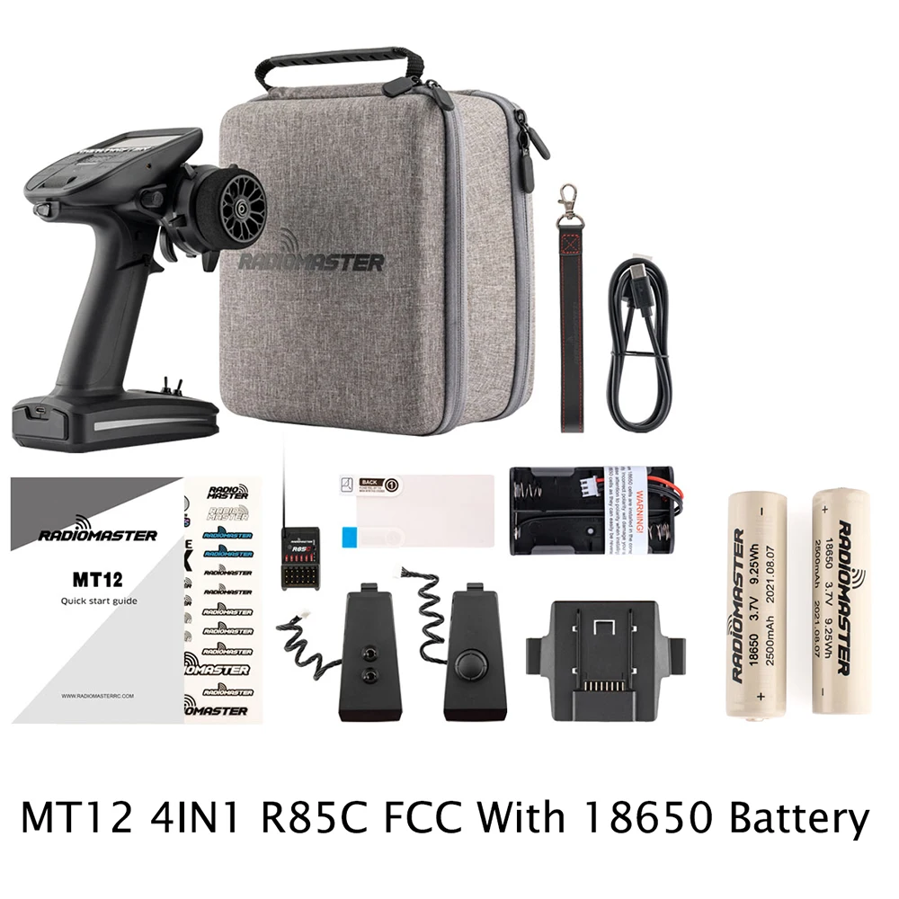 Radiomaster MT12 ExpressLRS 4in1 Multiprotokoll-Oberflächenradio-Controller für RC-Car-Boot 7