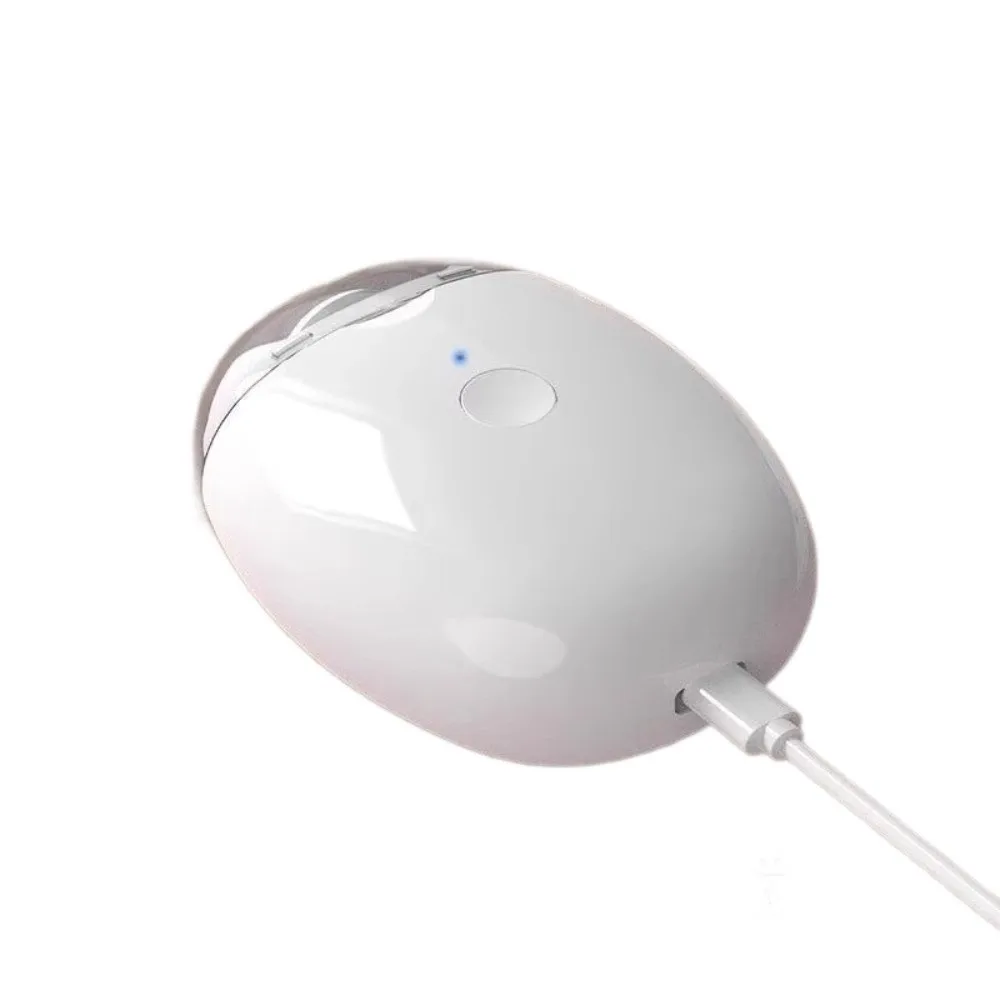 with LED Lamp Electric Nail Clipper Cutter Rechargeable Mini Size Automatic Nail Grinder Precision Safe Nail Trimmer