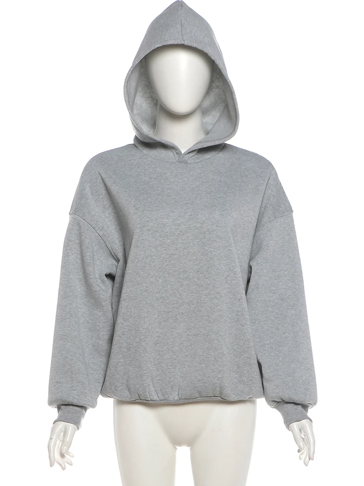 Nibber Langarm-Oberteil mit Flügelmotiv, Spitze, Rückenfreiem Design und Kapuze für Damen, Herbst-Trend, Eng Anliegend, Dehnbar, Modischer High-Street-Stil – Detail 4