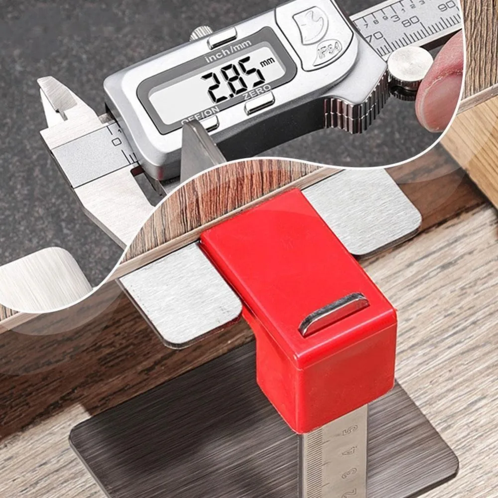 

Multifunctional Door Positioning Installation Tool Adjustable Portable Cabinets Precise Jig Auxiliary Tool