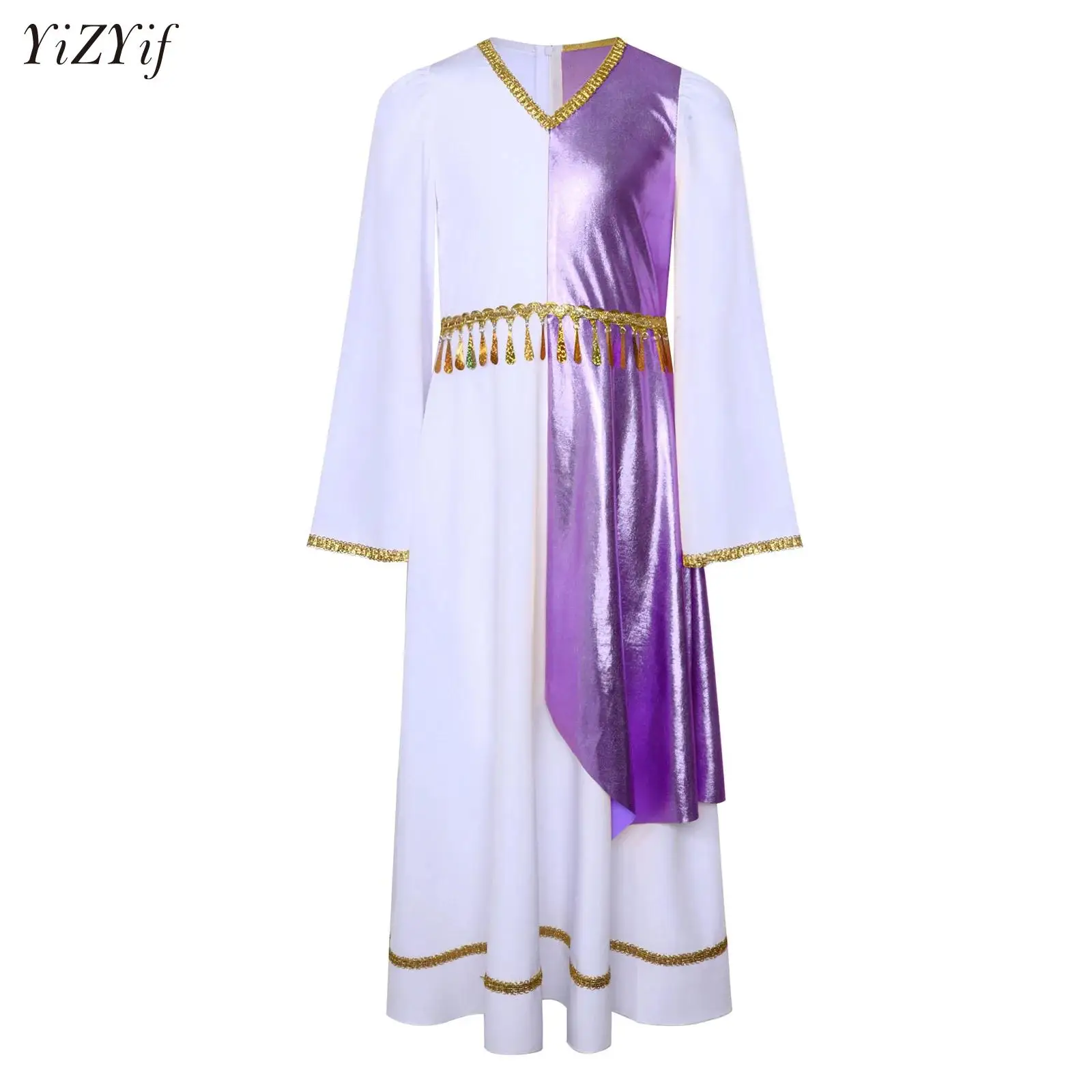 

Girls Athena Costume Greek Princess Dress Kids Ancient Greece Roman Toga Halloween Carnival Theme Party Angel Cosplay Outfits
