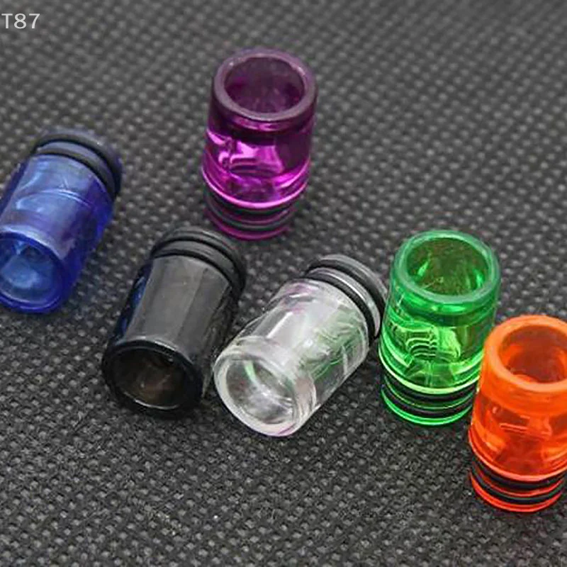 Acryl-Spiral-Tropfgerät, Mundstück, hochwertige Tropfspitze, Harz, 810, Harz-Hardware, Tropfdüse, Verbrühungsschutz, Strohverbindung