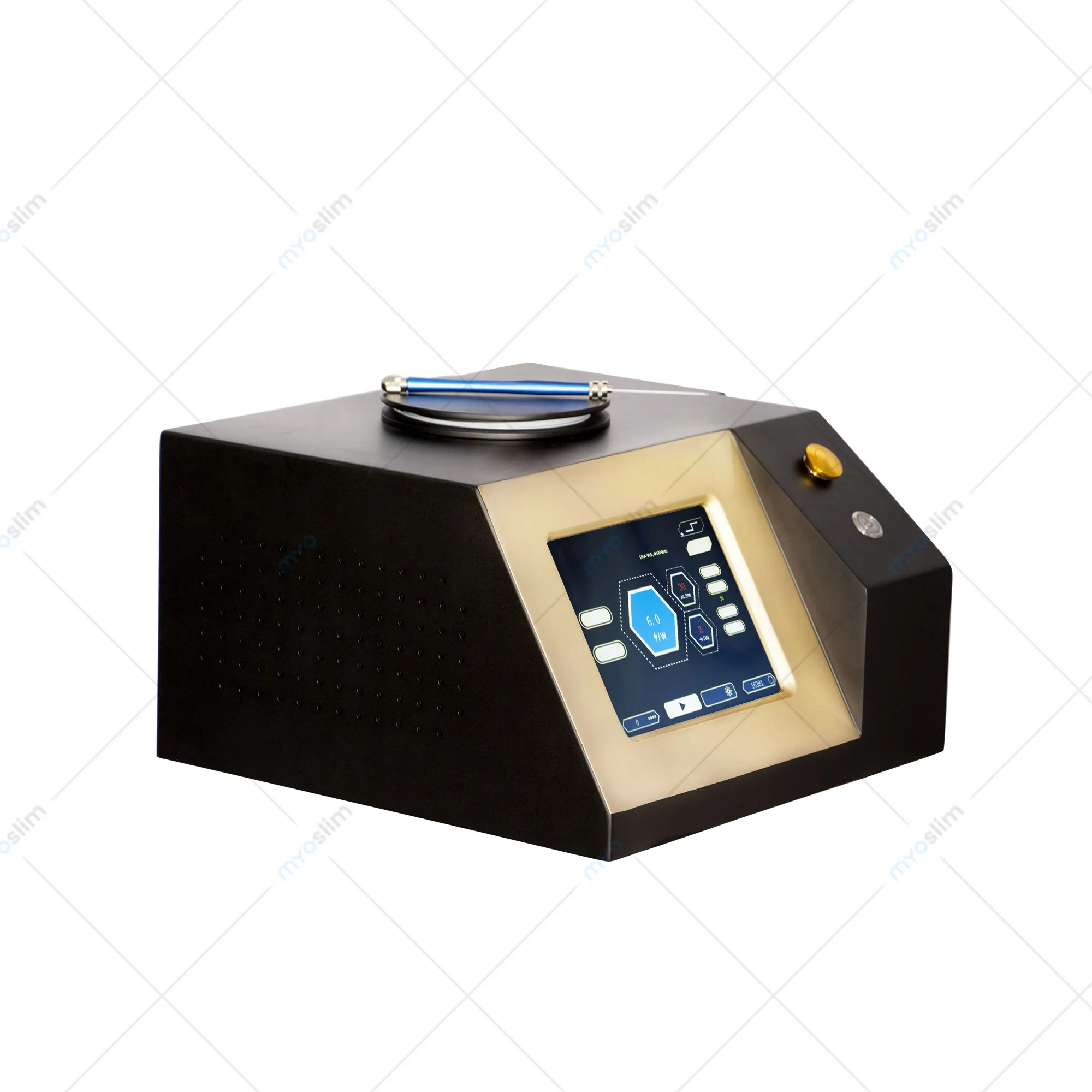 Laser diodowy 980nm 6 w 1 do usuwania naczynek, rogowca, żyłek pajączków, grzybiczych paznokci, lokalnej redukcji tkanki tłuszczowej, fizjoterapii.