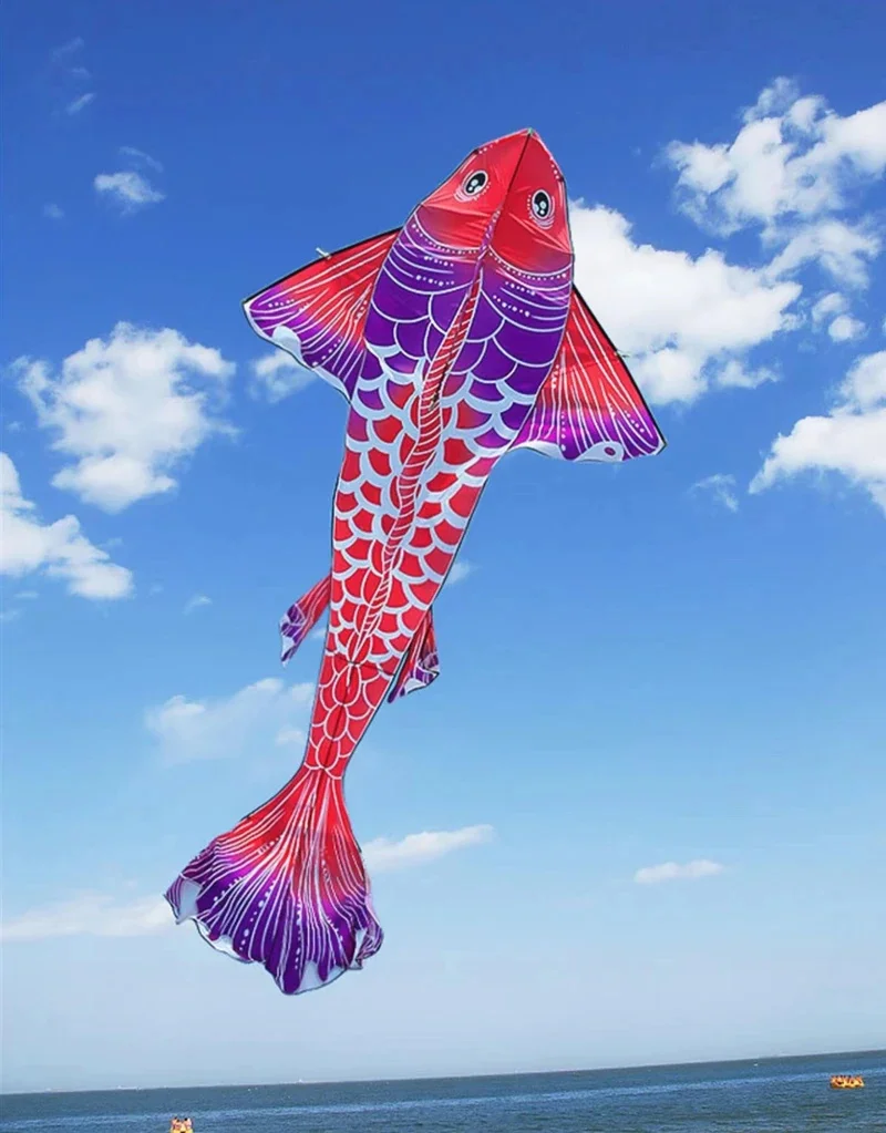 free shipping fish kites flying giant kites for adults kites professional winds kites fun toys cometa plane wind socks snake koi