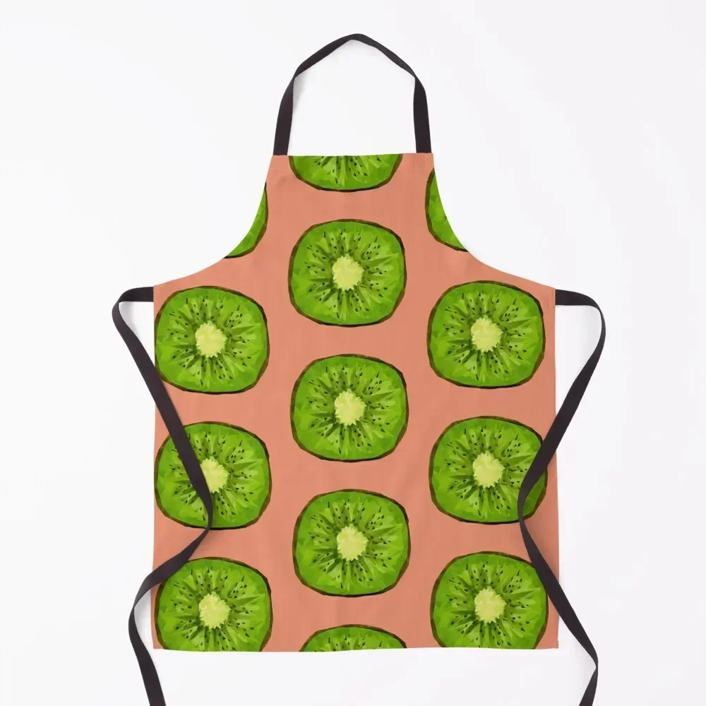 

Kiwi fruit Apron Women's Dresses For Men nail tech supplies Chef Uniform Apron