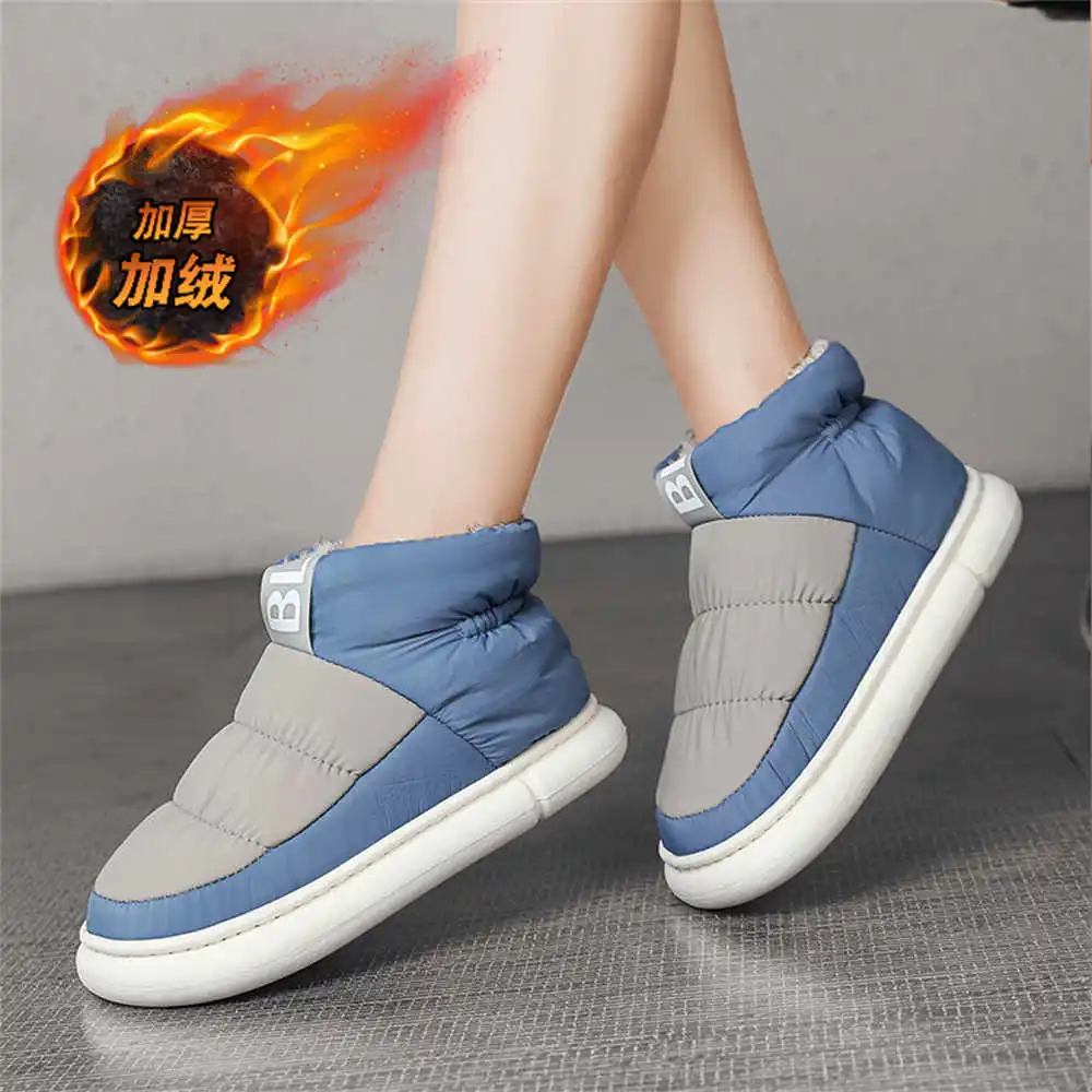 Bota de talla pequeña y grande para mujer, zapatos gruesos en blanco y negro, zapatillas deportivas para mujer, lanzamientos deportivos, superoferta Tennes