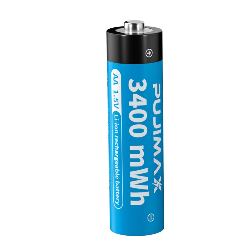 4-32PCS PUJIMAX New High Performance Rechargeable Lithium Battery AA1.5V Rechargeable Battery Camera Game Console Flashlight Too