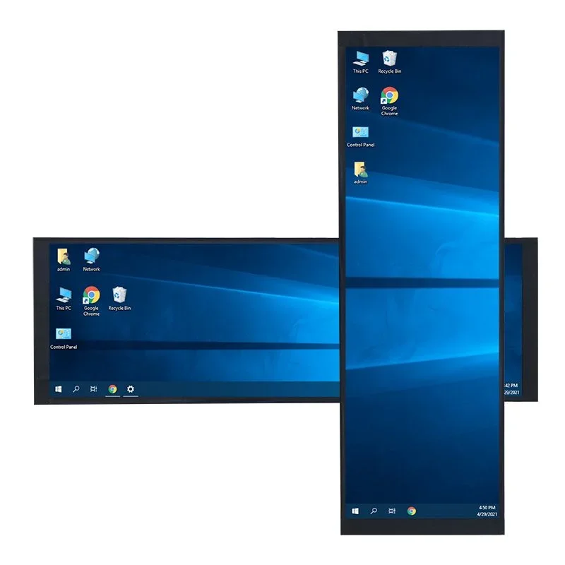 Super-Deal Elecrow 7,9 Zoll 400*1280 Langes Streifendisplay IPS Touchscreen Tragbarer Monitor Sekundärbildschirm für Computergehäuse