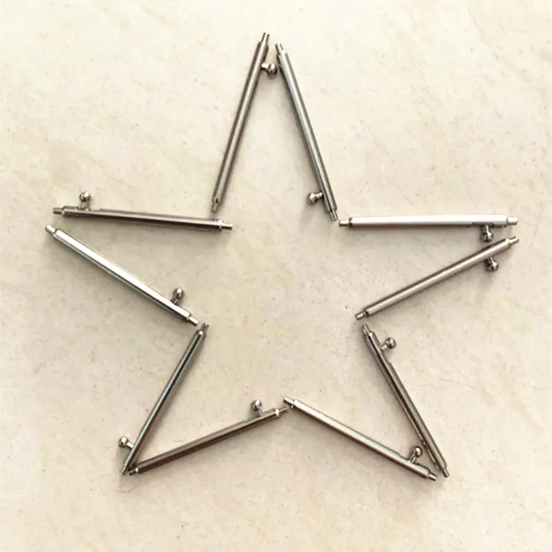 In Stock 1.5MM/1.8MM 12MM 14MM 16MM 18MM 20MM 22MM 23MM Stainless Steel Spring Bar Watch pins 10pcs 50pcs 1010pcs per Bag Pin